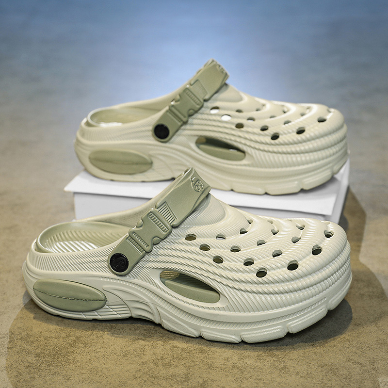 Men's 5cm Thick Sole Clogs Sli - Farming And Agriculture 评论和价格